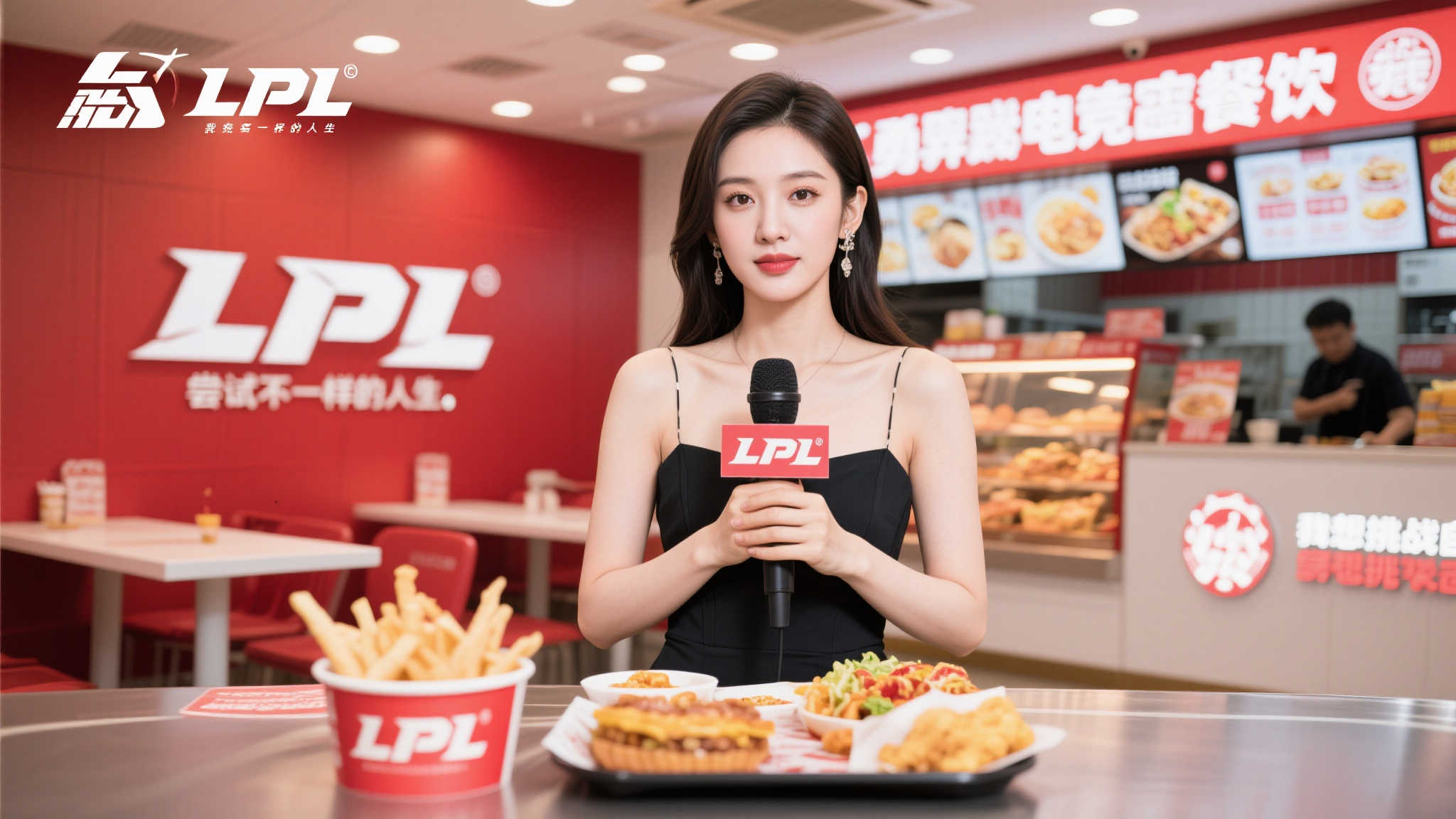 从LPL舞台到快餐摊:前《英雄联盟》女主持日赚破万!