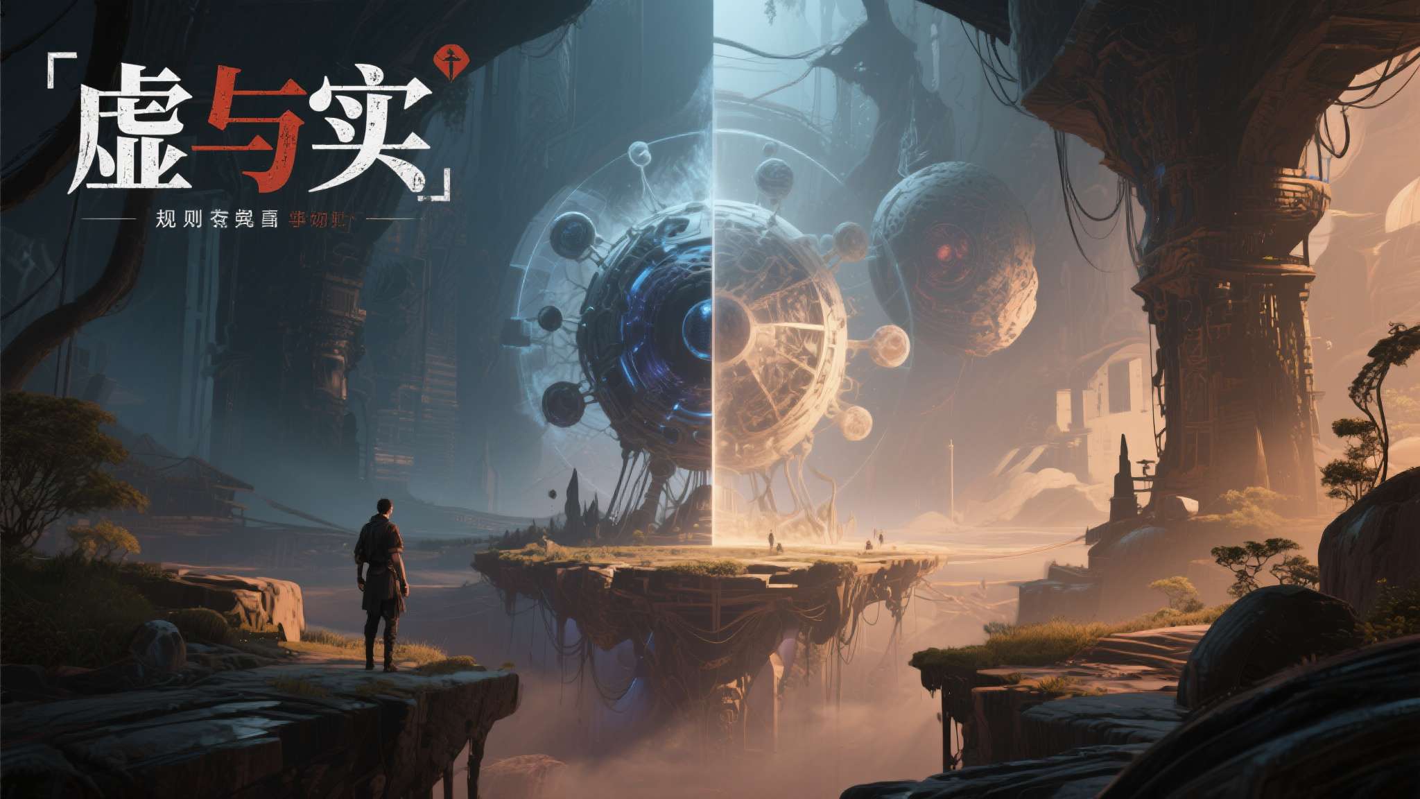 世界观构建独特：游戏以"虚与实"的哲学概念为核心，构建出一个边界模糊、规则颠覆的